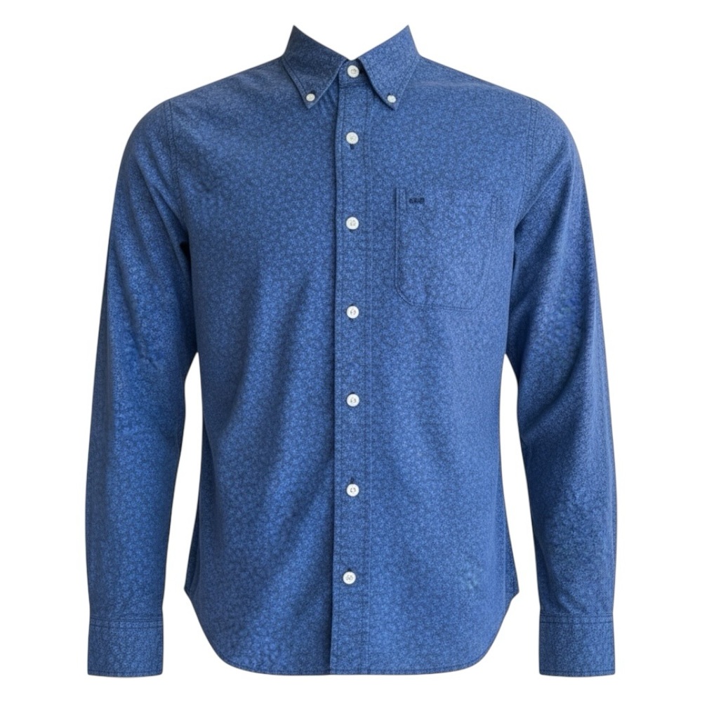 🚴‎ Abercrombie & Fitch Men’s Bicycle Print Button-Up Shirt | Size M